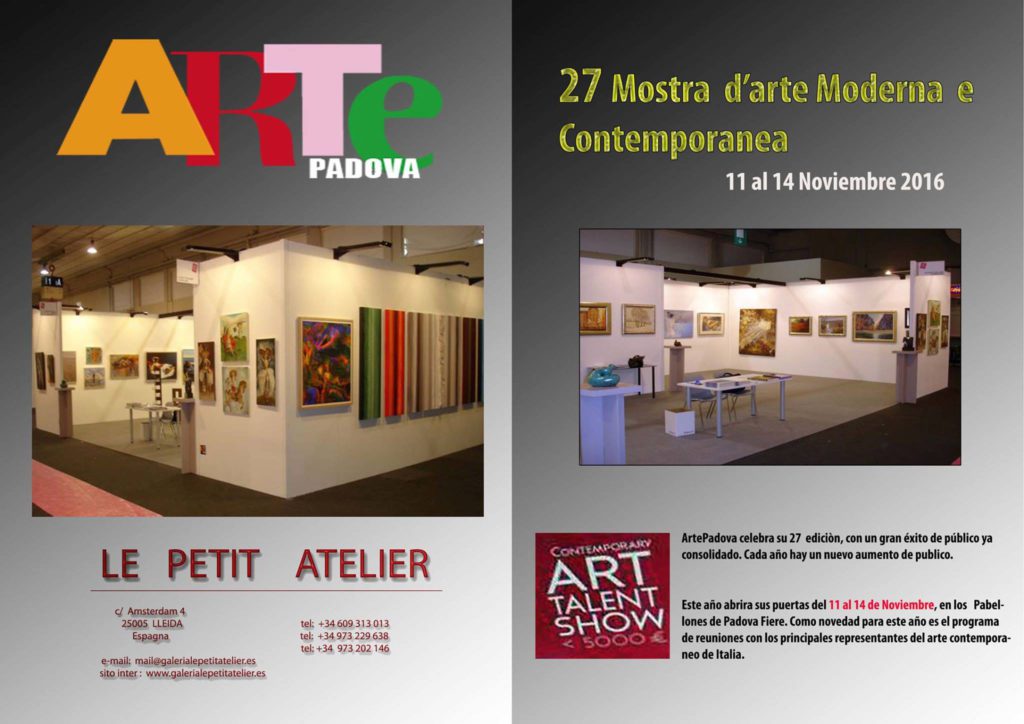 Cartell Fira Padova 2016