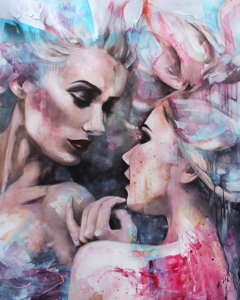 Ninfas · 114 x 146 · Mixed media · 2020