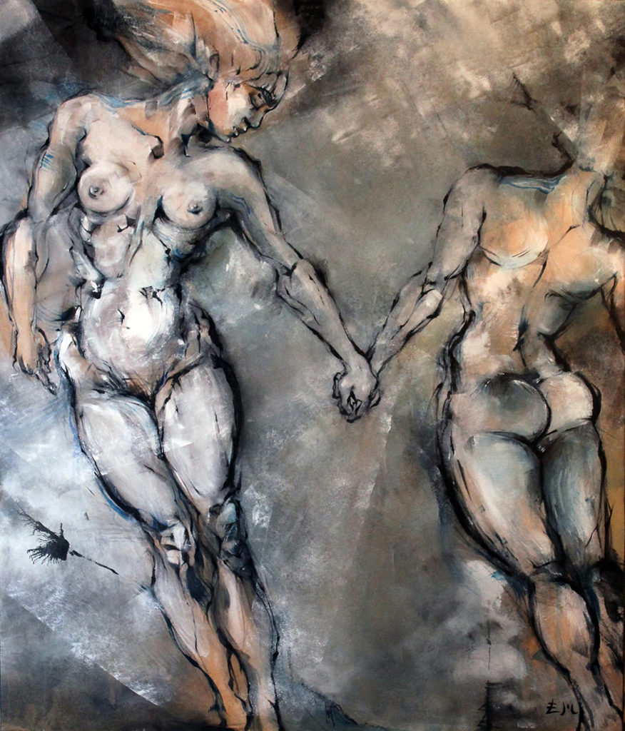 Dance 1.2 · 100 x 80cm · Mixed Media · 2014