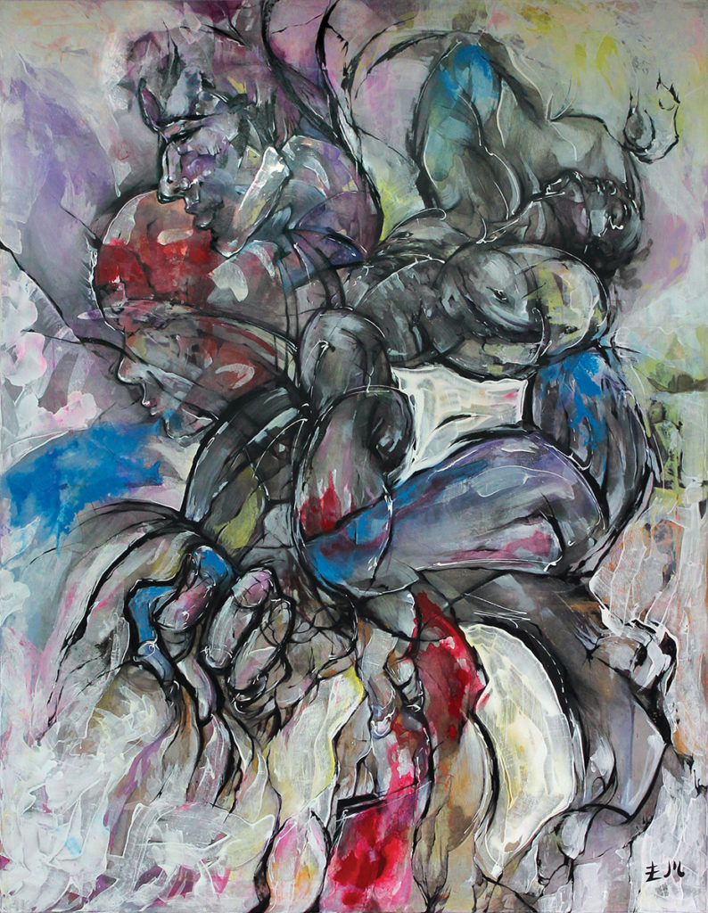 Eterno · 146 x 114cm · Mixed Media · 2018