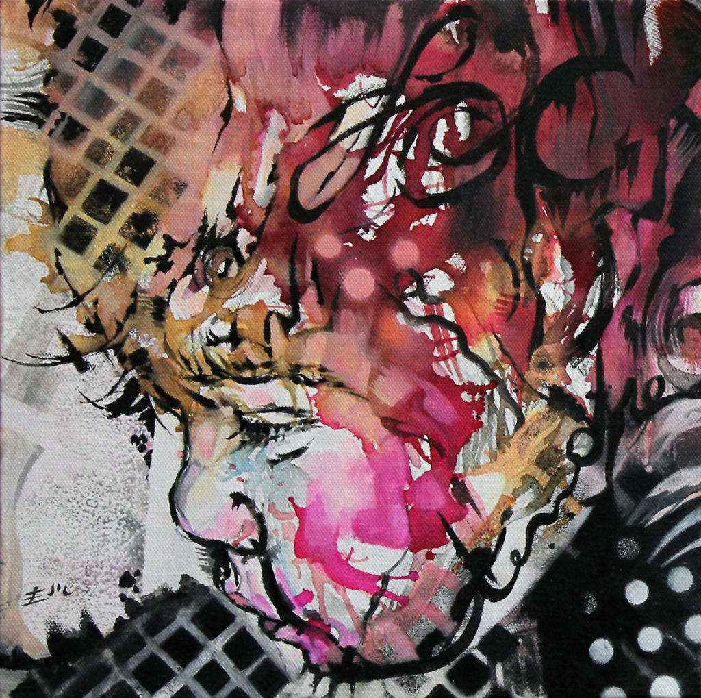 Foc tendre · 30 X 30cm · Mixed Media · 2016