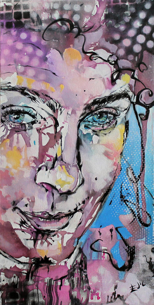 Ulls màgics · 30 x 60cm · Mixed Media · 2016