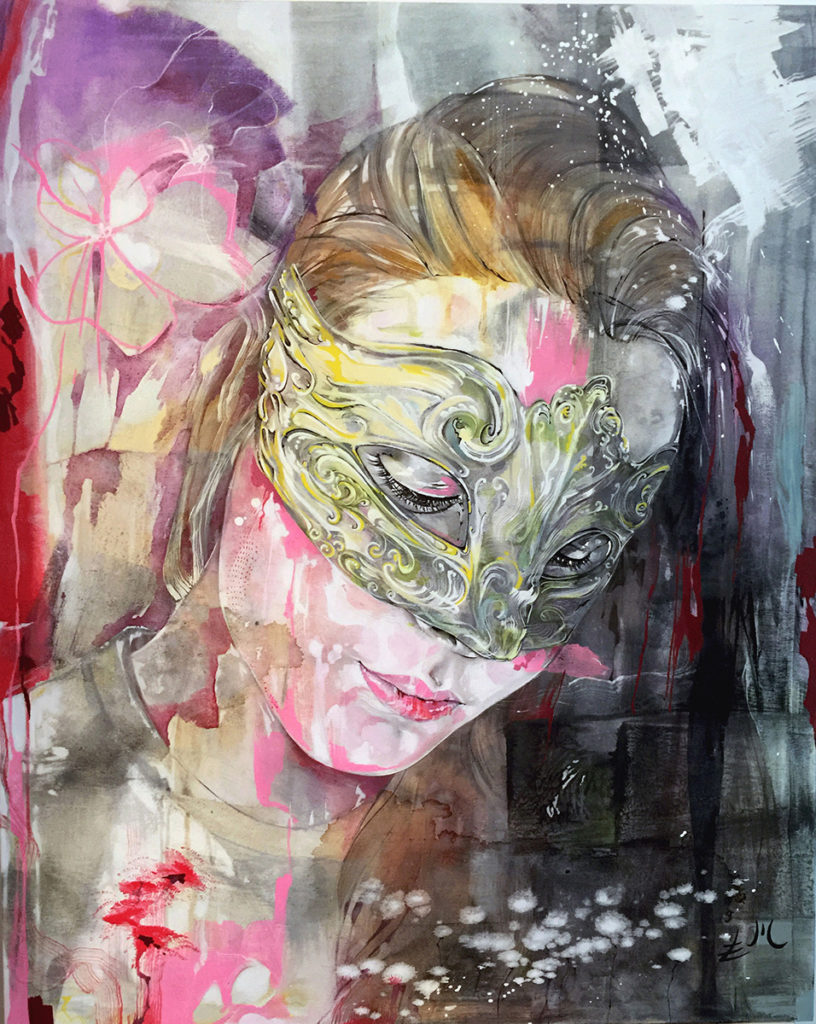 SOLD / Serenitat · 100 x 81cm · Mixed Media · 2016